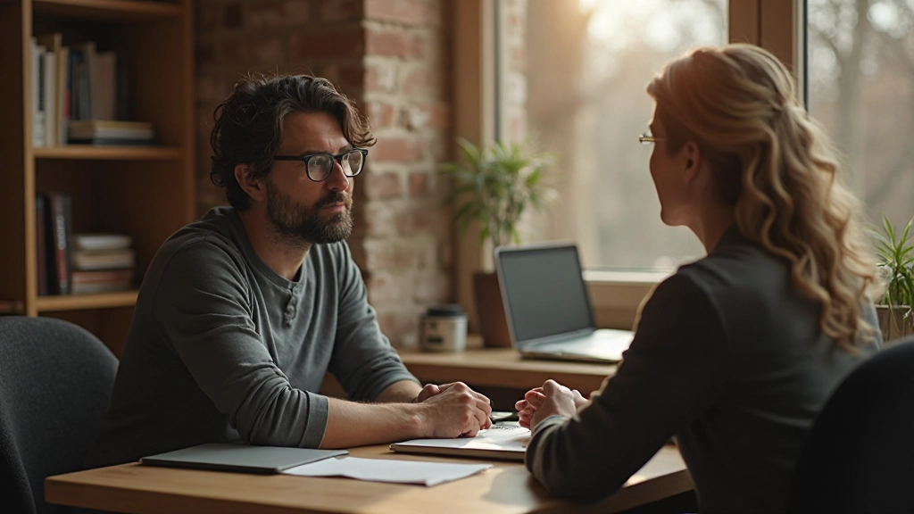 Coaching sessie met twee professionals